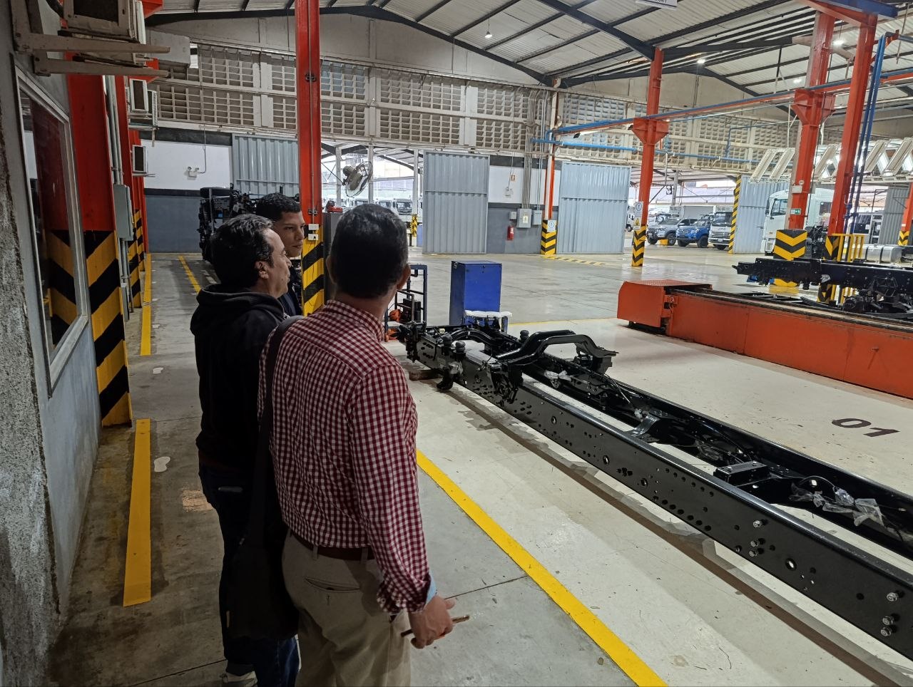 Proceso de ensamblaje JAC